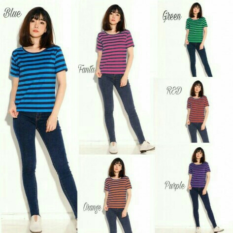 Baju Atasan Wanita Spiram Tshirt Tavi206 CB