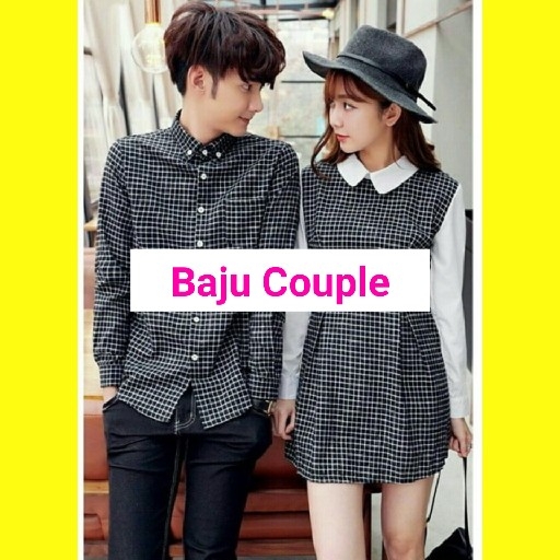 Baju Couple Kotak