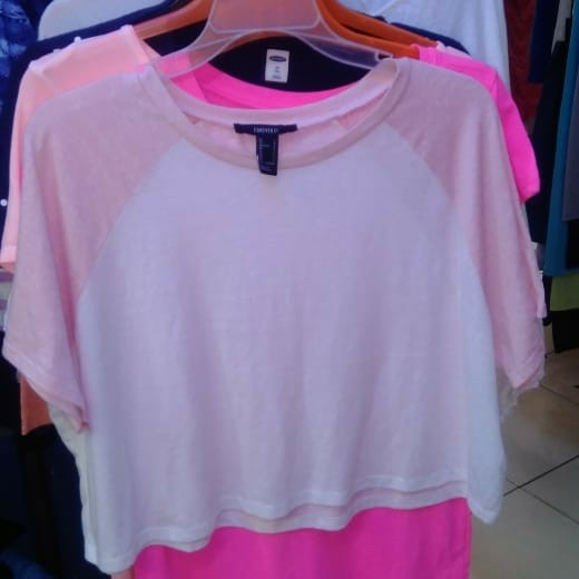 Baju Crop Forever21