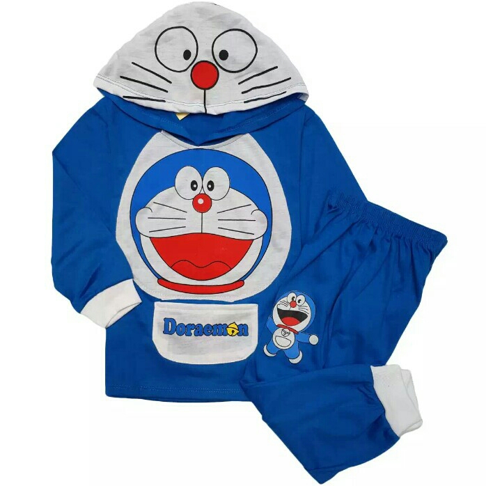 Baju Doraemon Panjang