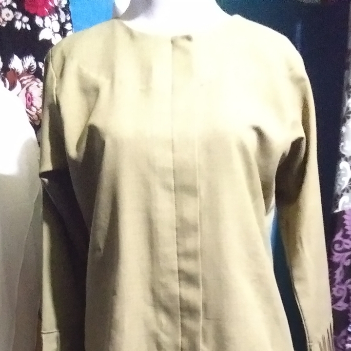 Baju Kerja Motif Dress PNS