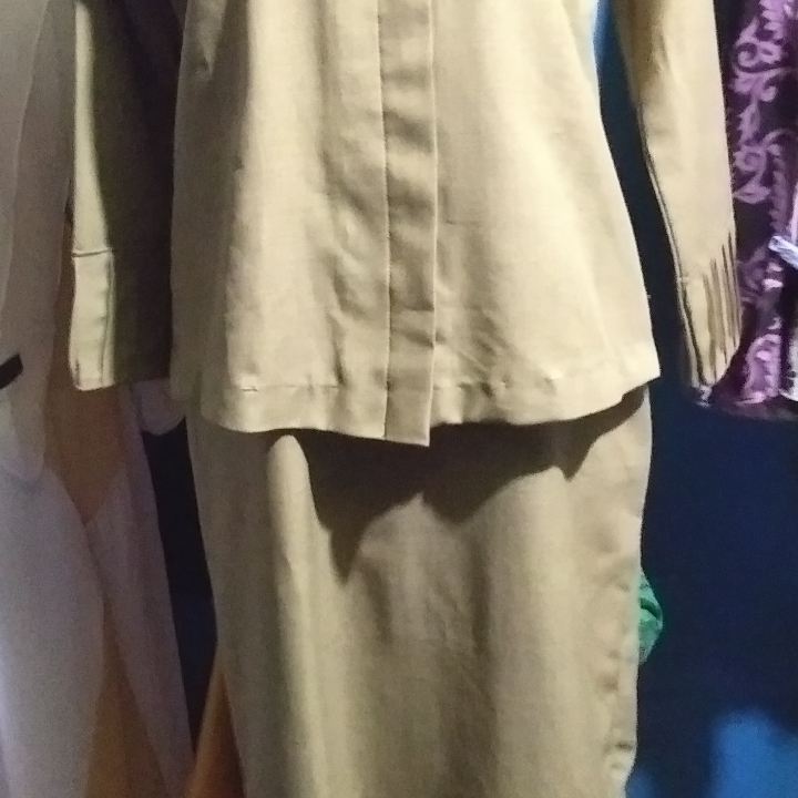 Baju Kerja Motif Dress PNS 2
