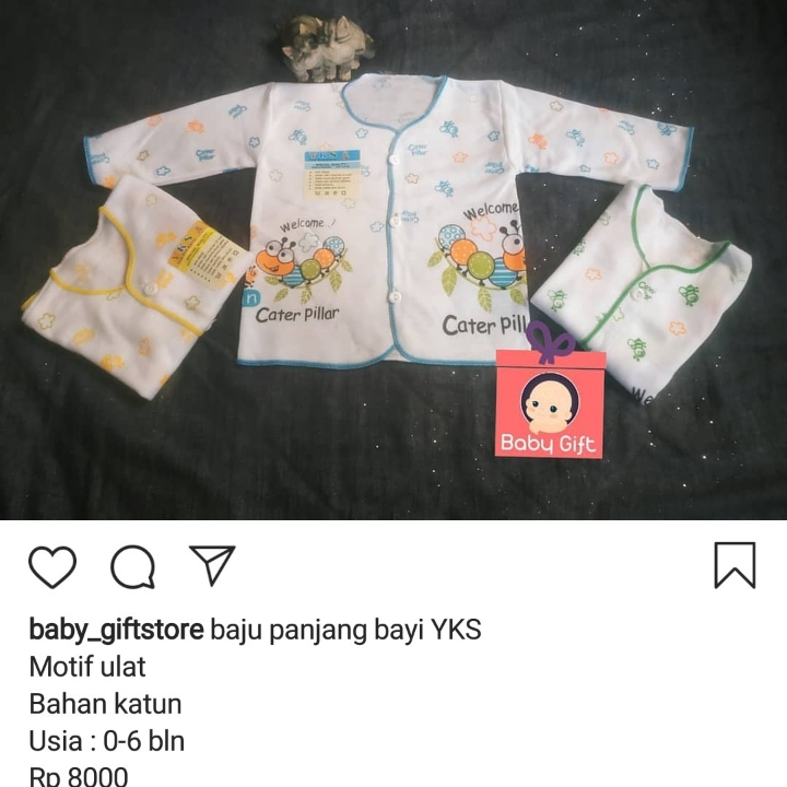 Baju Panjang Bayi YKS