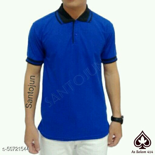 Kaos POLO Shirt Biru