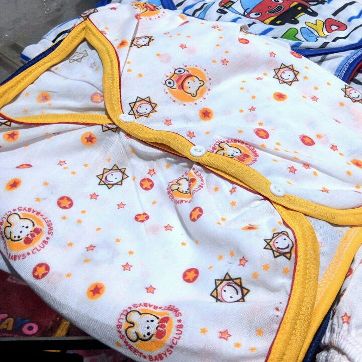 Baju Tidur Piyama Bayi Laki Newborn 0-6 bulan 4