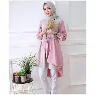Baju Wanita Murah Kekinian Grosir Cewek Shinta Pj Navi Bhn Katun Rayon 2