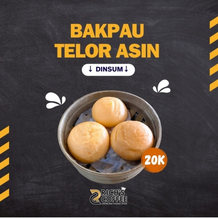 Bakpao Telur Asin