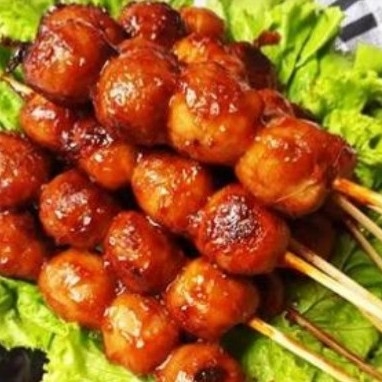 Bakso Bakar Manis 1 Tusuk Isi 3