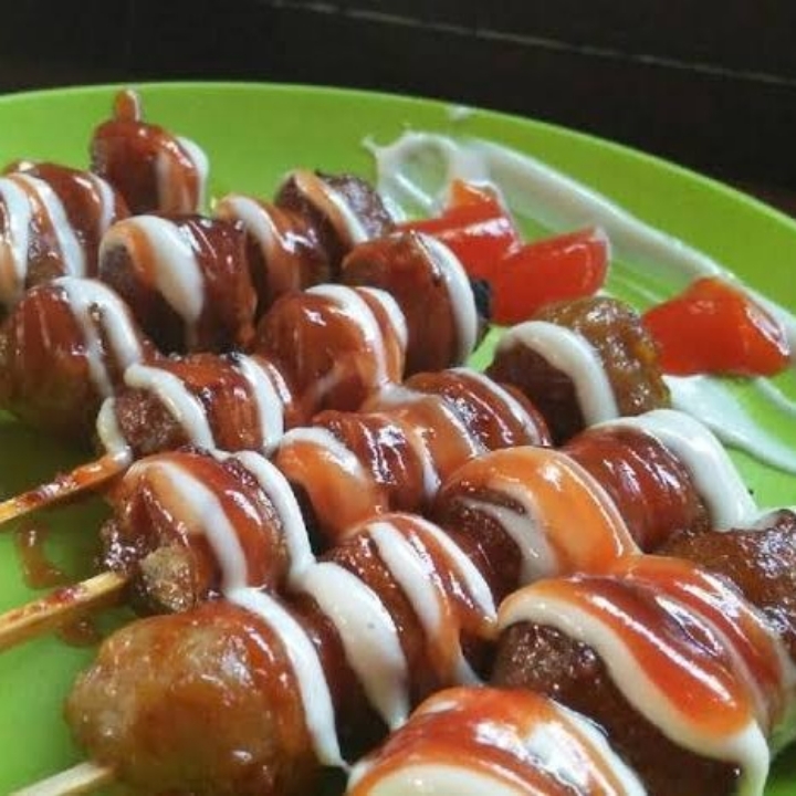 Bakso Bakar Per Tusuk