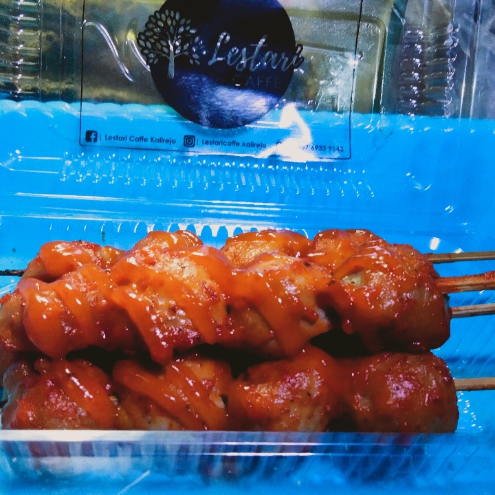 Bakso Bakar Saos Pedas