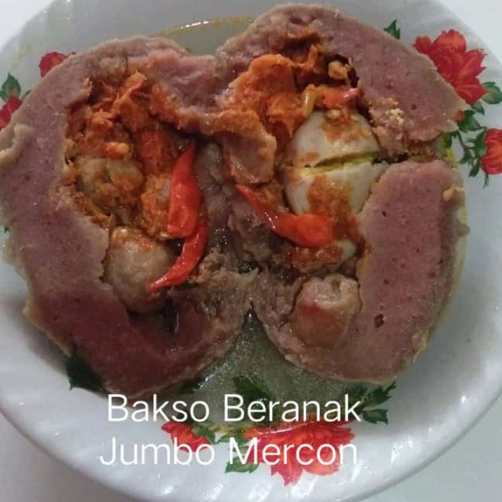 Bakso Beranak Jumbo Mercon 