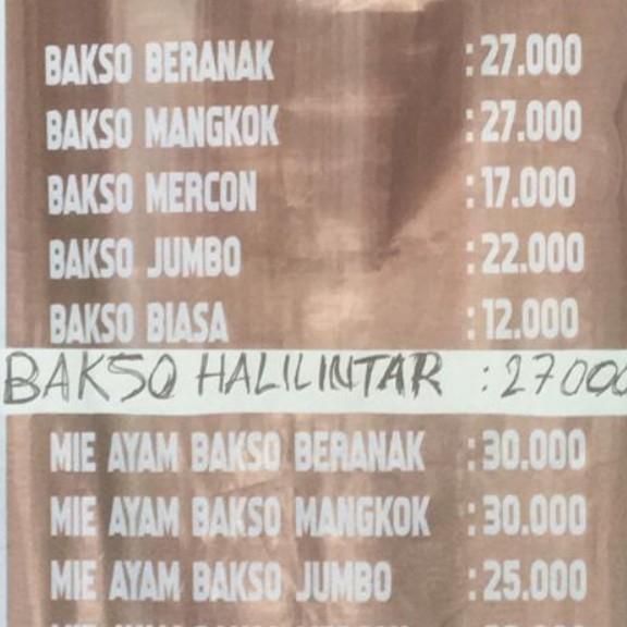 Bakso Biasa