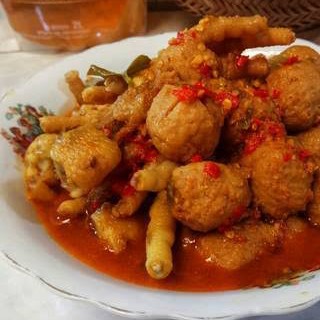 Bakso Ceker Kuah Mercon Jentor