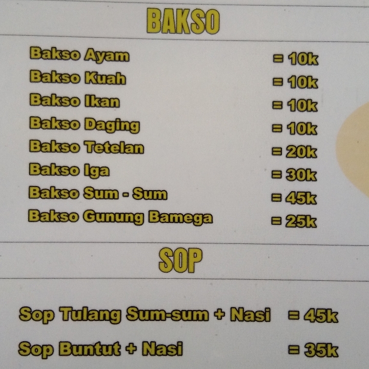 Bakso Daging 