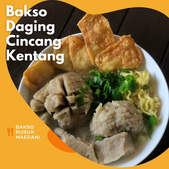 Bakso Daging Cincang Kentang