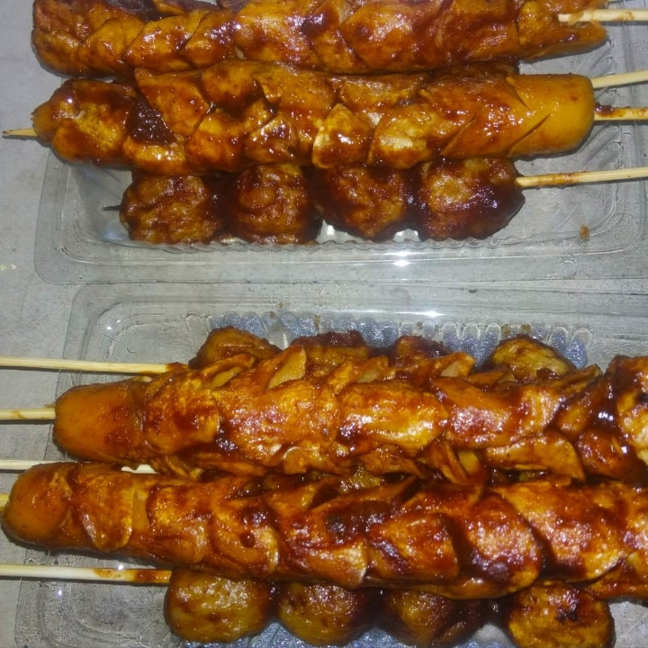 Bakso Dan Sosis Bakar