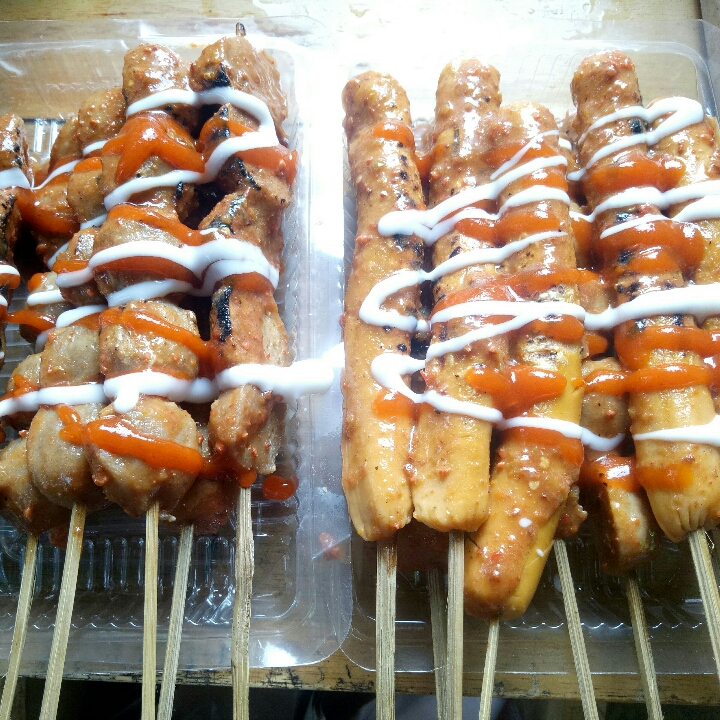 Bakso Dan Sosis Bakar