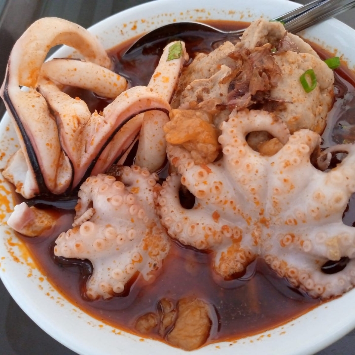 Bakso Gurita Mix Cumi