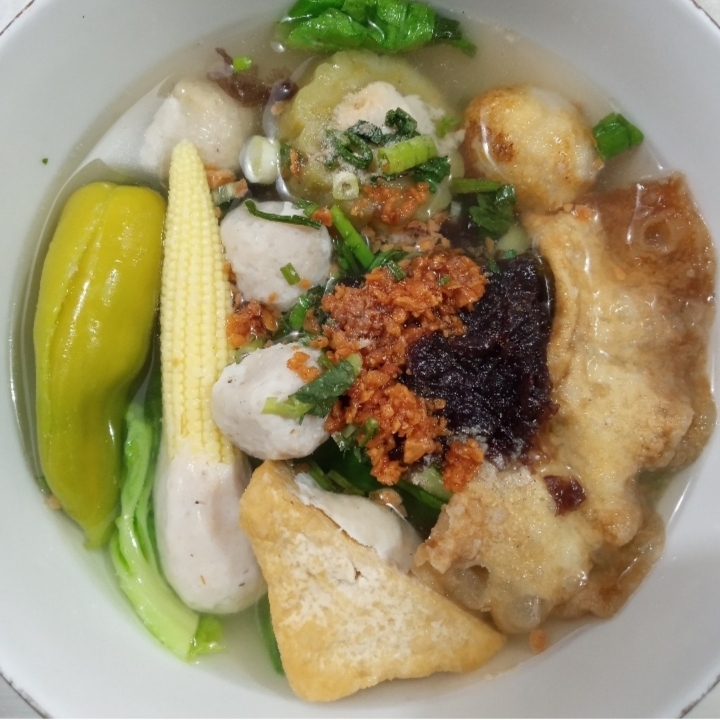 Bakso Ikan Campur Komplit Bakso Telor Asin
