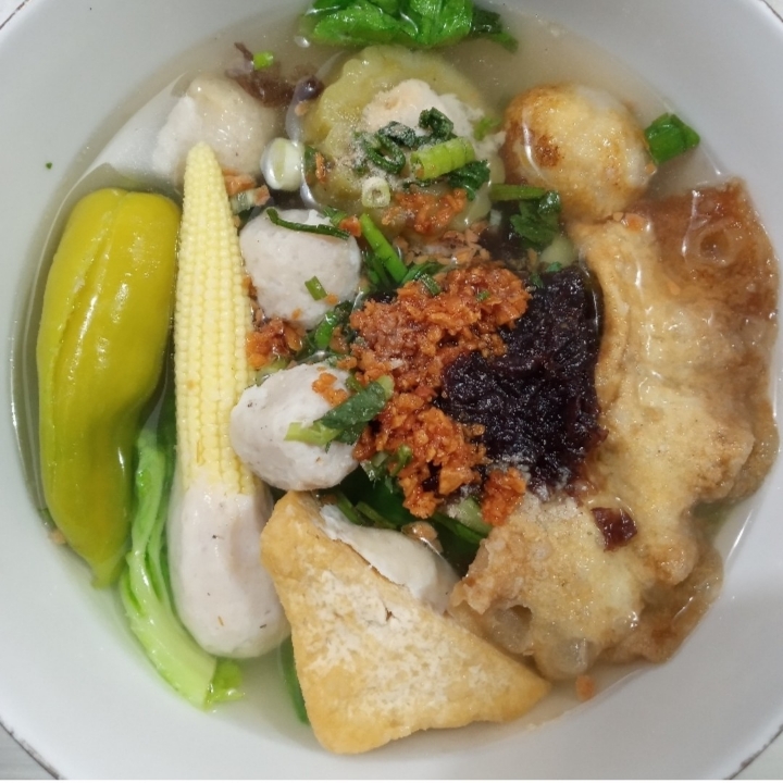 Bakso Ikan Campur Komplit Bakso Telur Asin