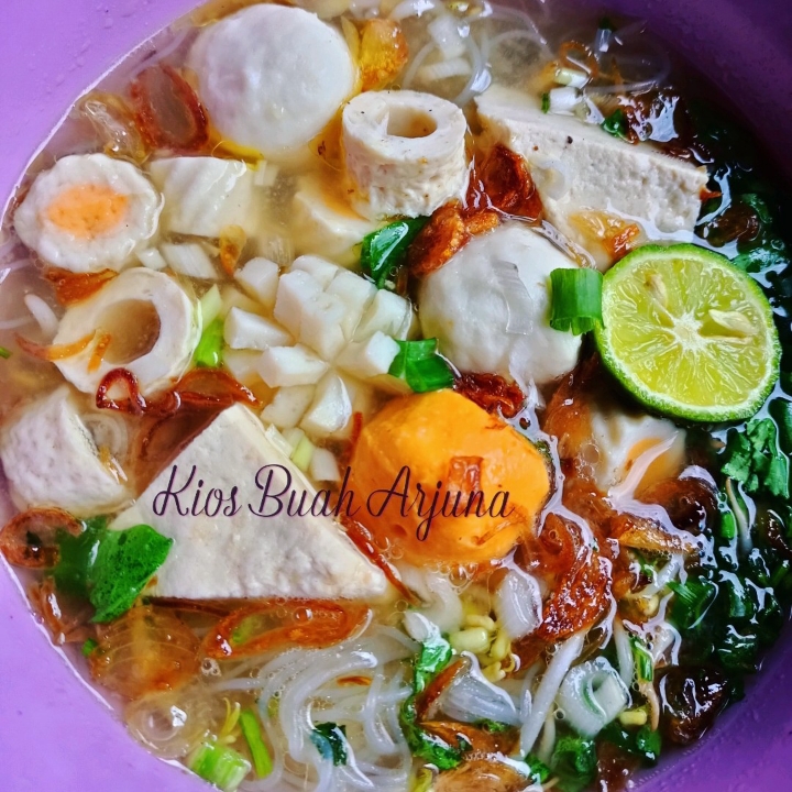 Bakso Ikan Lengkap