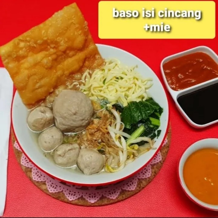 Bakso Isi Cincang Mie