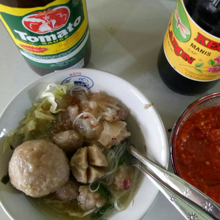 Bakso Isi Telur plus Tetelan 