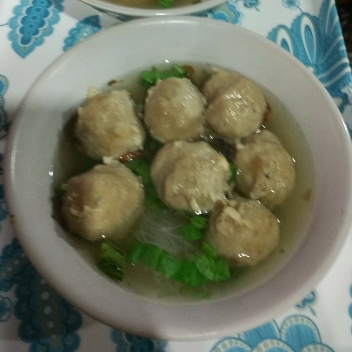 Bakso Kosong Kuah Ayam