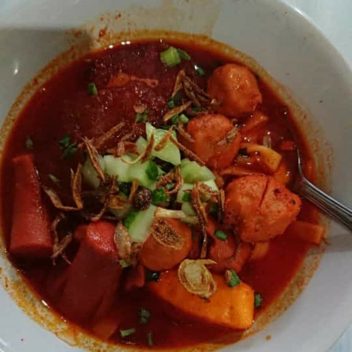 Bakso Kuah Merapi Komplit