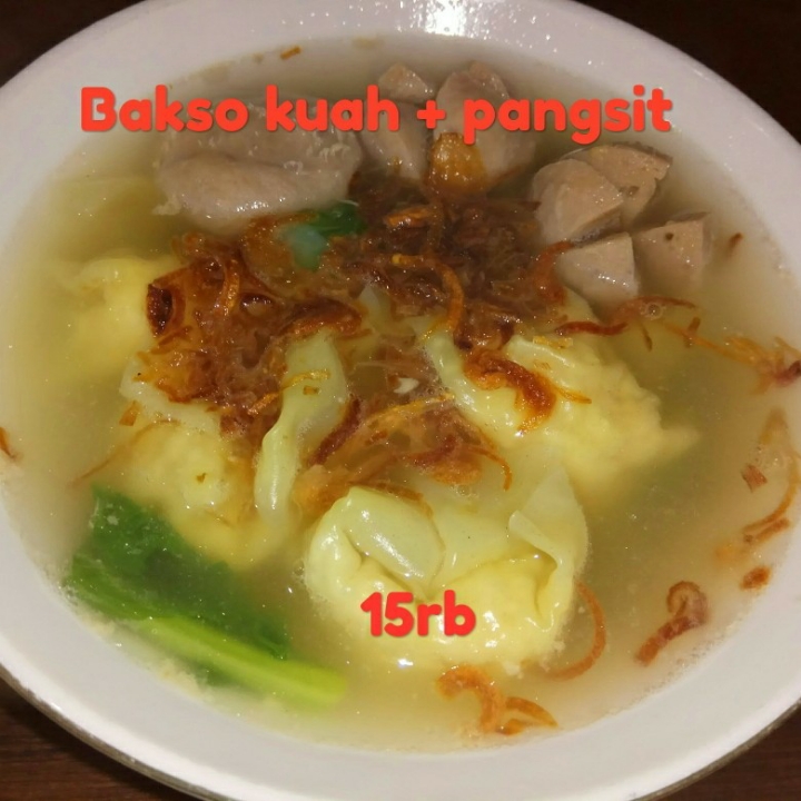 Bakso Kuah Pangsit