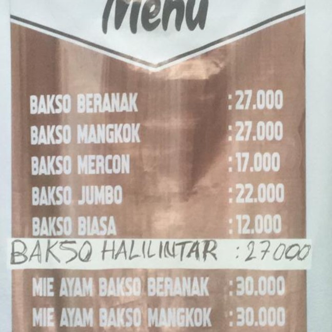 Bakso Mangkok