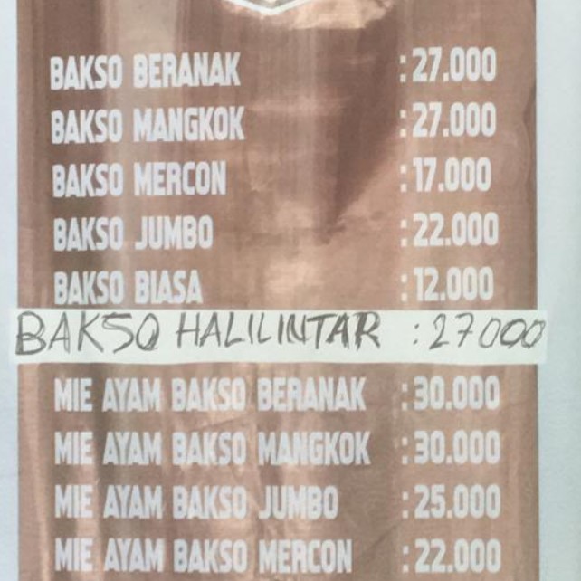 Bakso Mercon