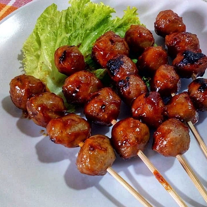 Bakso Mercon Besar Bakar