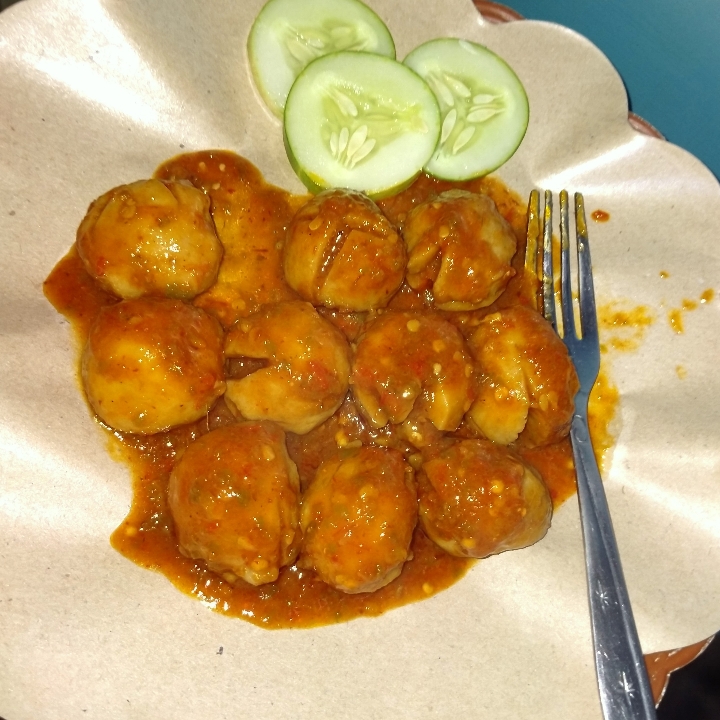 Bakso Pedas Tanpa Nasi 