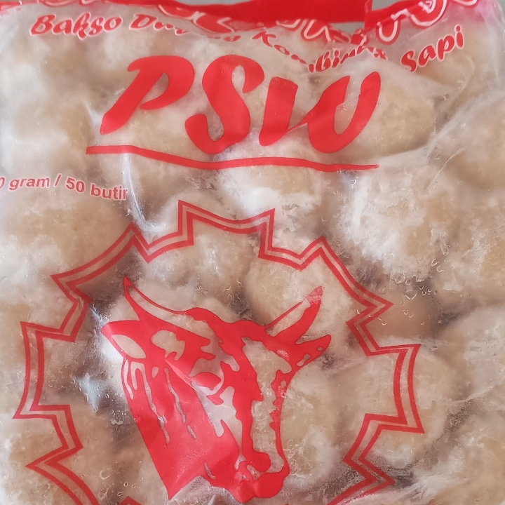 Bakso Psw Daging Sapi Isi 50 Butir