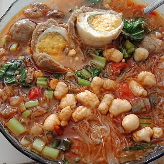 Bakso Telor Mercon Campur