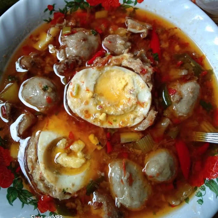 Bakso Telor Mercon Baso Dowang