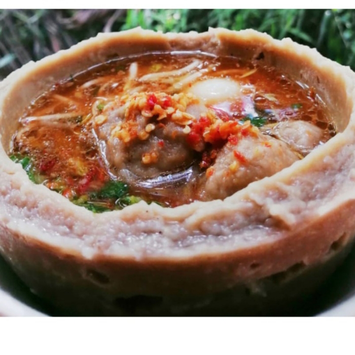 Bakso mangkok kuah pedas