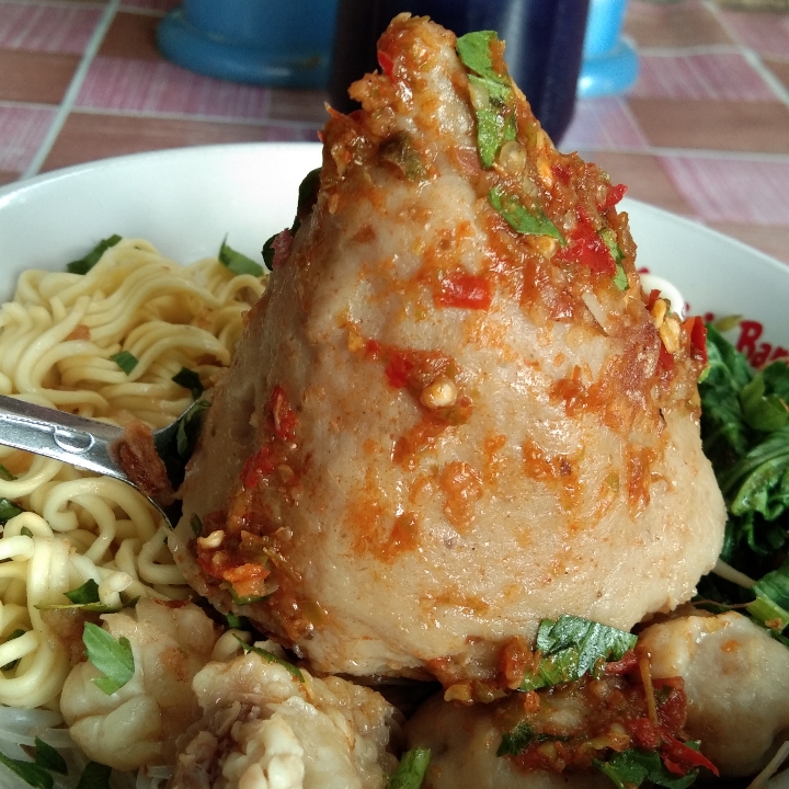 Bakso tumpeng 