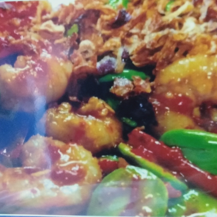 Balado Udang dan Pete