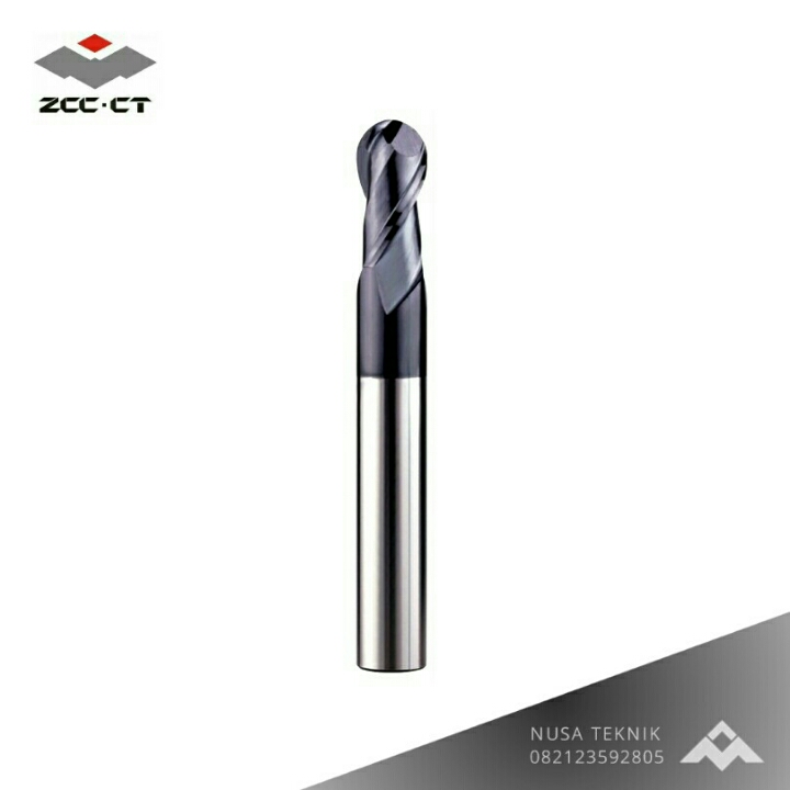 Ballnose Carbide 2 Flute R2x50