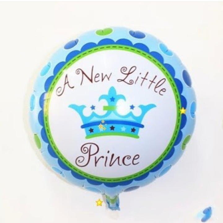 Balon Foil A New Little Princess And Prince