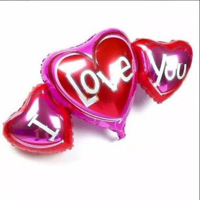 Balon Foil I Love You Size Jumbo