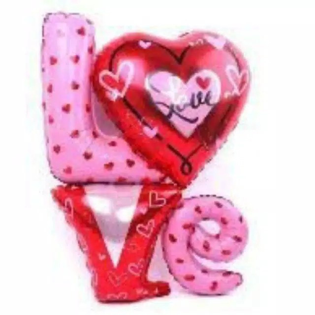 Balon Foil Love Jumbo 1 M