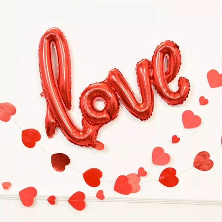 Balon Foil Tulisan Love 4