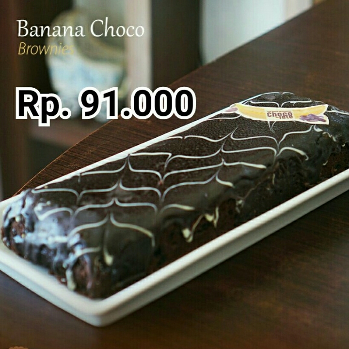 Banana Choco Brownies