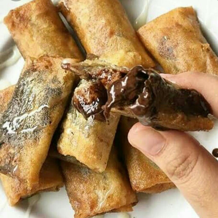 Banana Choco Lumer Topping Cokelat