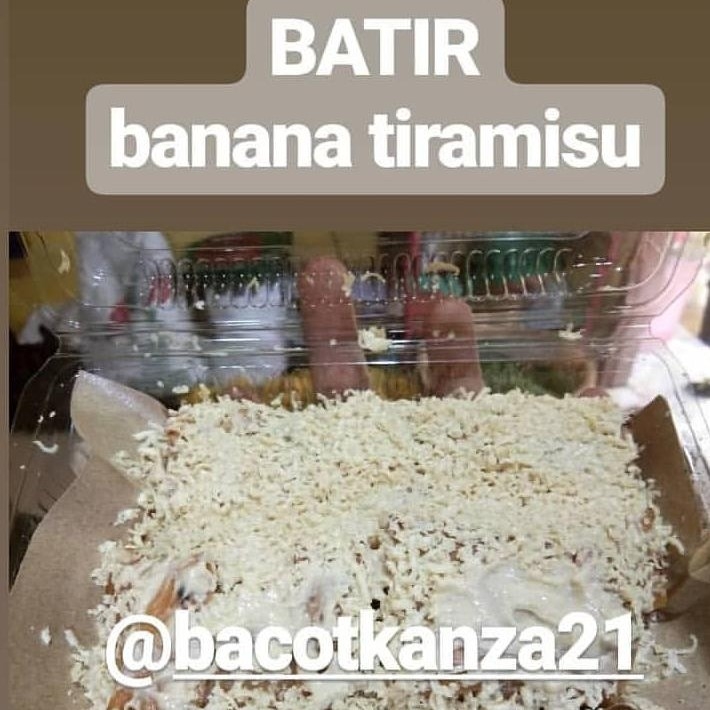 Banana Coklat KANZA Tiramisu