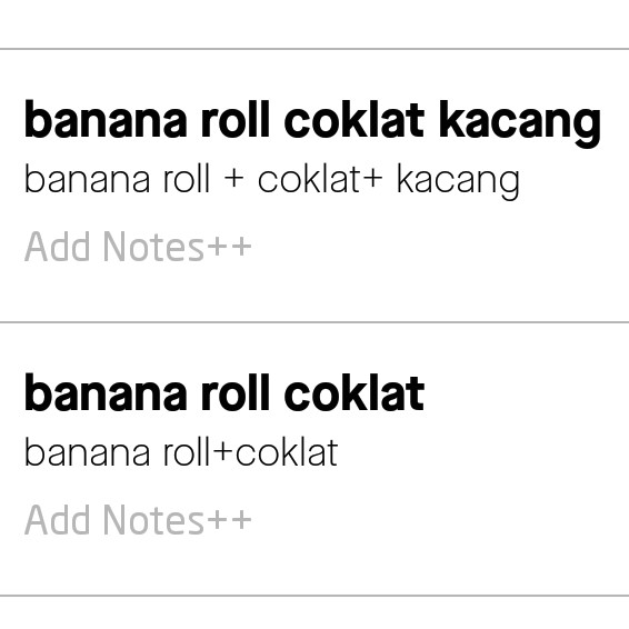 Banana Roll Coklat Kacang