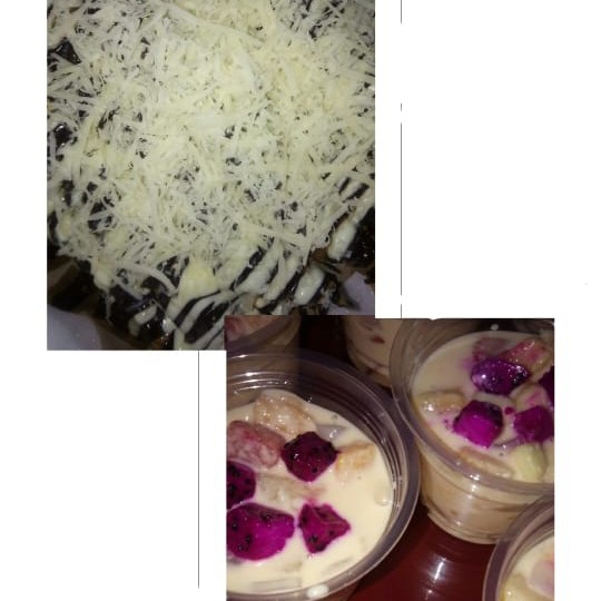Banana Roll Salad Buah
